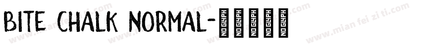 Bite Chalk Normal字体转换